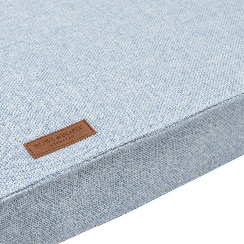 Matelas orthopédique pour chien, coloris bleu