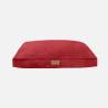 Coussin moderne pour chien, coloris rouge